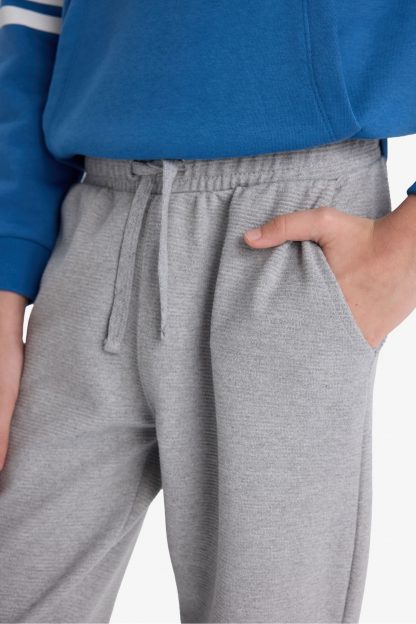 ست لباس راحتی پسرانه آبی دفکتو
