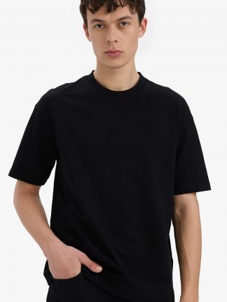 تی شرت مردانه مشکی دفکتو