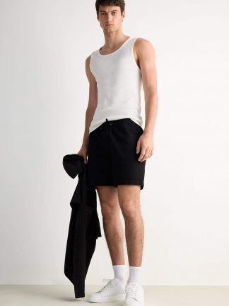 شلوارک مردانه خاکستری تیره دفکتو