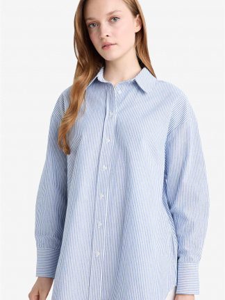 تونیک زنانه آبی دفکتو