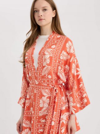 شومیز زنانه نارنجی دفکتو