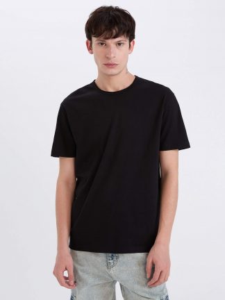 تی شرت مردانه مشکی دفکتو