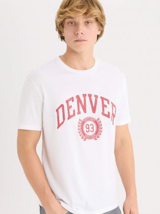 تی شرت مردانه بژ دفکتو