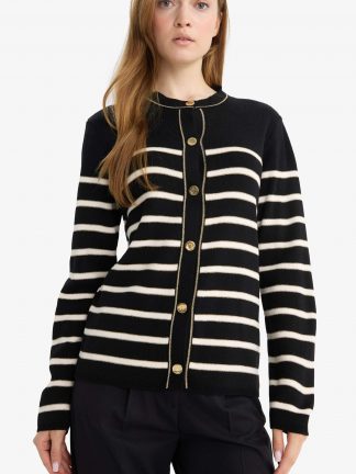 ژاکت زنانه مشکی دفکتو