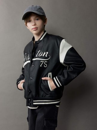 کاپشن پسرانه مشکی دفکتو