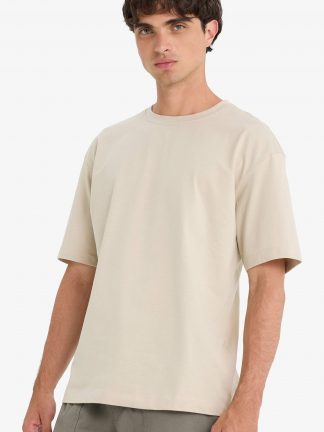 تی شرت مردانه بژ دفکتو