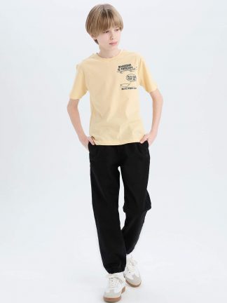 شلوار جین پسرانه مشکی دفکتو