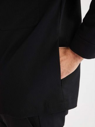 کت مردانه مشکی دفکتو