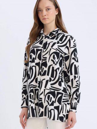 تونیک زنانه مشکی دفکتو