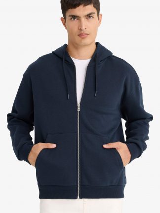 هودی مردانه سرمه ای دفکتو