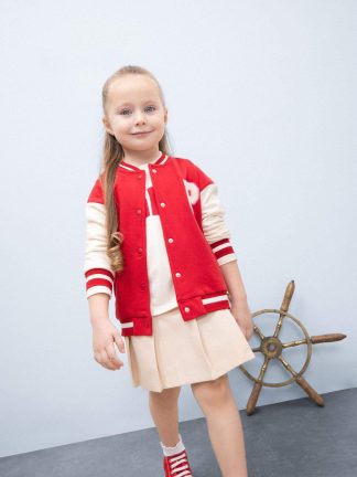 سویشرت نوزاد دختر قرمز دفکتو