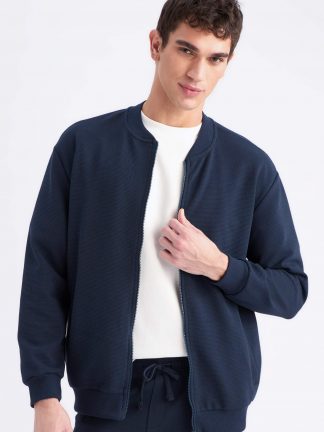 ژاکت مردانه سرمه ای دفکتو