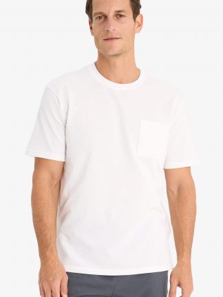 تی شرت مردانه سفید دفکتو