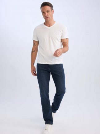 تی شرت مردانه سفید دفکتو