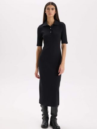 پیراهن زنانه مشکی دفکتو