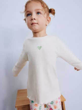 تی شرت نوزاد دختر بژ دفکتو