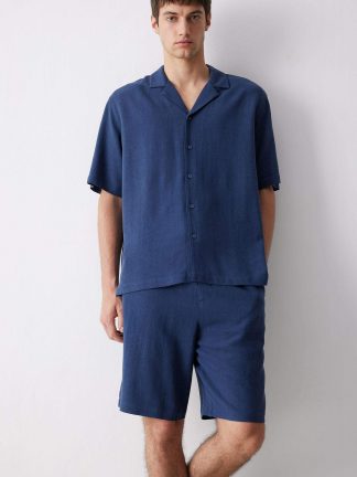 پیراهن آستین کوتاه مردانه دفکتو