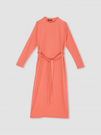 پیراهن زنانه نارنجی دفکتو