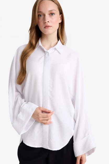 تونیک زنانه سفید دفکتو