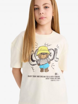 تی شرت دخترانه دفکتو