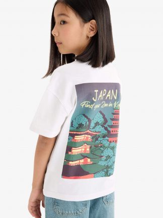 تی شرت دخترانه سفید دفکتو