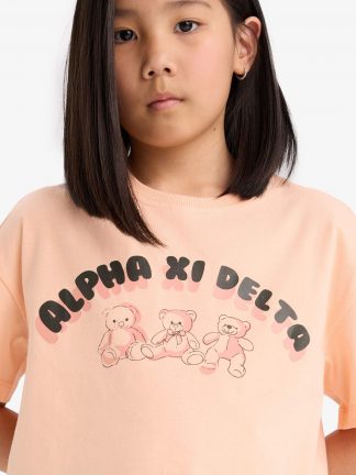 تی شرت دخترانه نارنجی دفکتو