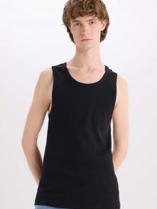 تاپ مردانه مشکی دفکتو