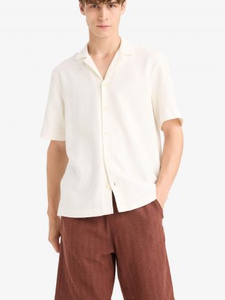 شلوارک مردانه قهوه ای دفکتو