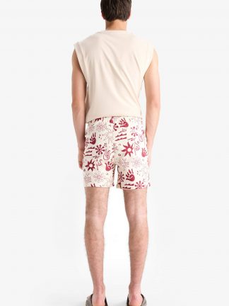 شلوارک مردانه زرشکی دفکتو