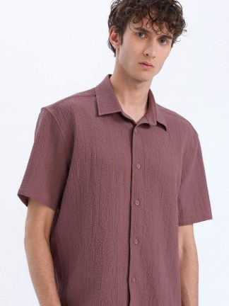 پیراهن آستین کوتاه مردانه دفکتو