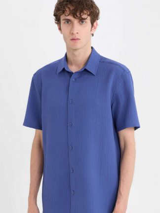 پیراهن آستین کوتاه مردانه دفکتو