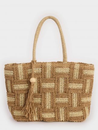 کیف زنانه بژ دفکتو