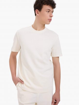 تی شرت مردانه سفید دفکتو