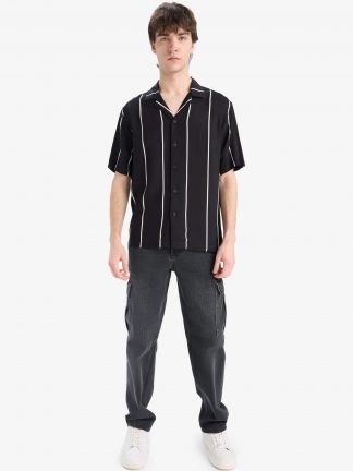 پیراهن مردانه مشکی دفکتو