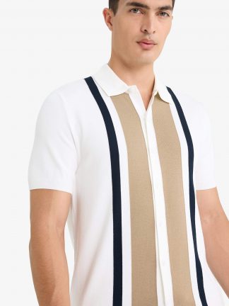 پولوشرت مردانه بژ دفکتو