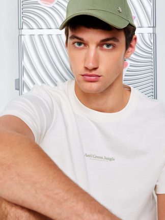 تی شرت مردانه بژ دفکتو