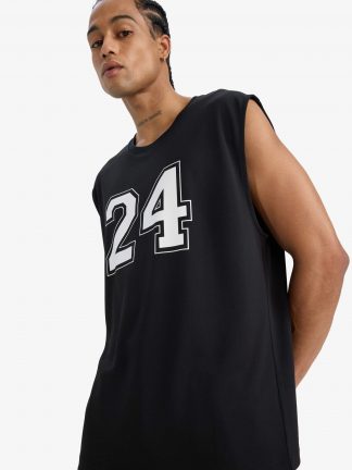 تی شرت مردانه مشکی دفکتو