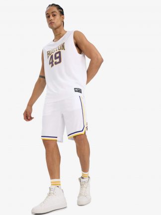 شلوارک مردانه سفید دفکتو