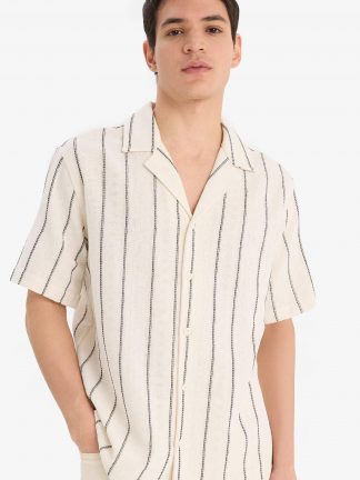 پیراهن آستین کوتاه مردانه دفکتو