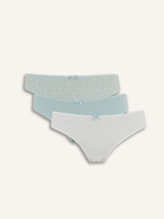 شورت زنانه نعنایی دفکتو