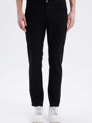 شلوار جین مردانه مشکی دفکتو