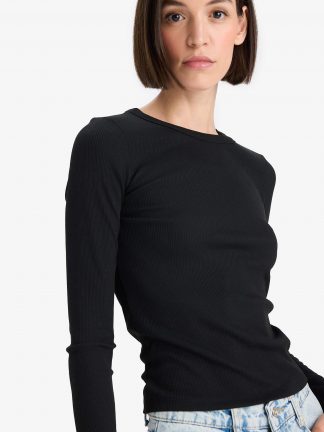 تیشرت زنانه مشکی دفکتو