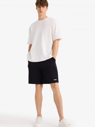 شلوارک مردانه مشکی دفکتو