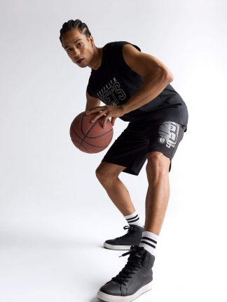 شلوارک مردانه مشکی دفکتو