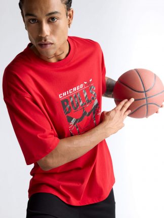 تی شرت مردانه قرمز دفکتو