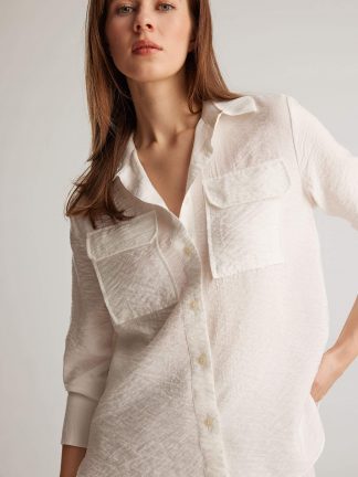 شومیز زنانه بژ دفکتو