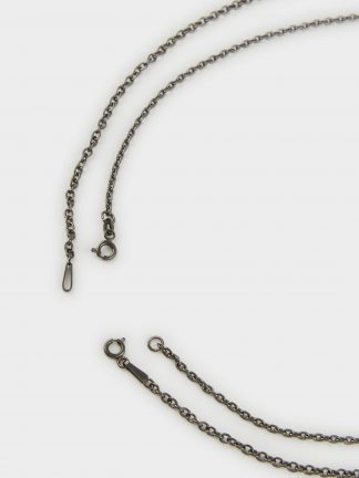 گردنبند مردانه مشکی دفکتو