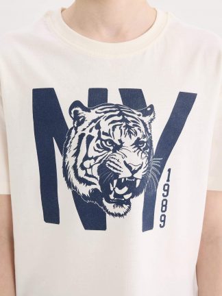 ست لباس راحتی پسرانه بژ دفکتو