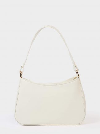 کیف دوشی زنانه بژ دفکتو