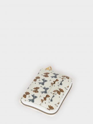 کیف پول زنانه سفید دفکتو